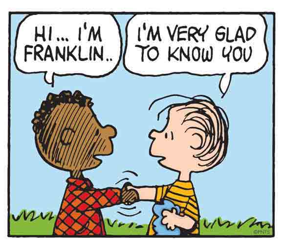 Charlie Brown and Franklin
